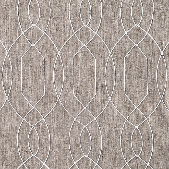 slide 5 of 6, SALT Clancy 108-Inch Rod Pocket Window Curtain Panels - Taupe, 2 ct; 108 in