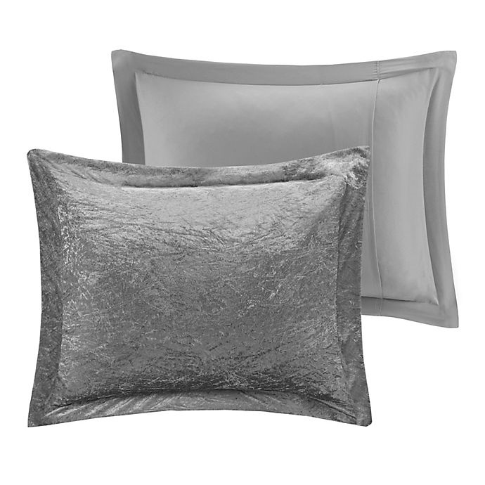 slide 4 of 10, Intelligent Design Felicia Full/Queen Comforter Set - Grey, 4 ct