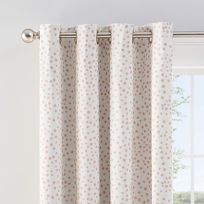 slide 2 of 6, Marmalade Amelia Grommet 100% Blackout Window Curtain Panel - Pink, 63 in