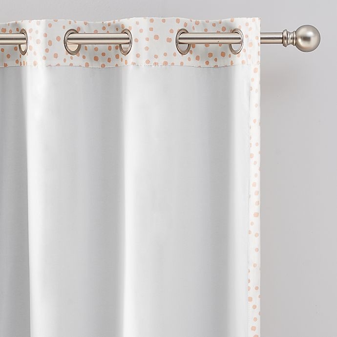 slide 3 of 6, Marmalade Amelia Grommet 100% Blackout Window Curtain Panel - Pink, 63 in