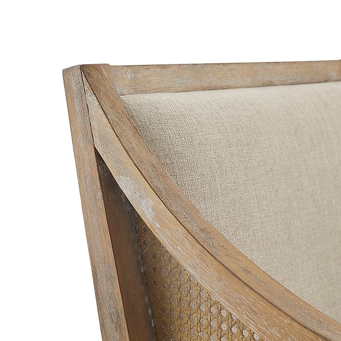 slide 3 of 10, Martha Stewart Isla Wood Accent Chair - Natural, 1 ct