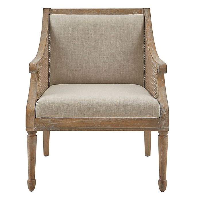 slide 7 of 10, Martha Stewart Isla Wood Accent Chair - Natural, 1 ct