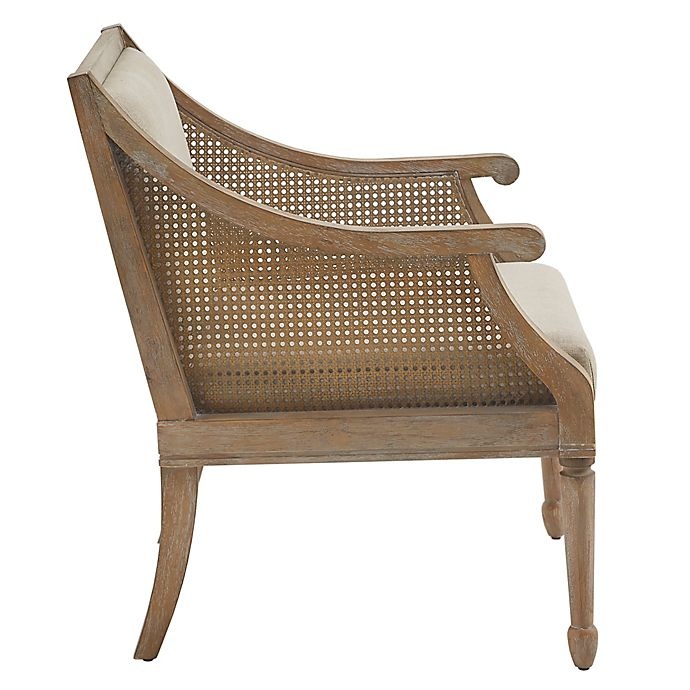 slide 8 of 10, Martha Stewart Isla Wood Accent Chair - Natural, 1 ct