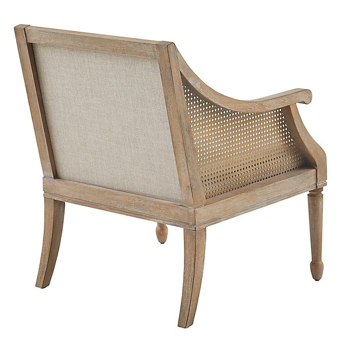 slide 9 of 10, Martha Stewart Isla Wood Accent Chair - Natural, 1 ct