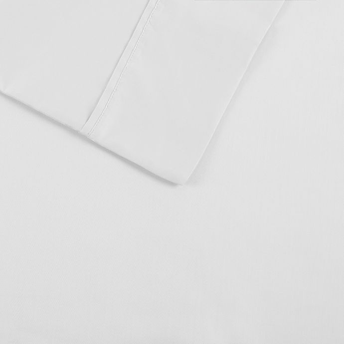 slide 3 of 4, Madison Park 1500-Thread-Count Cotton Rich Queen Sheet Set - White, 1 ct