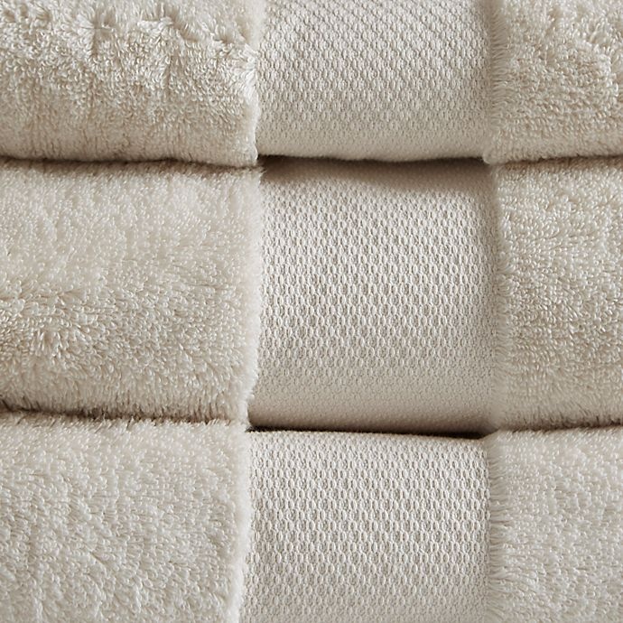 slide 2 of 4, Madison Park Signature Turkish Cotton Bath Towels - Natural, 6 ct