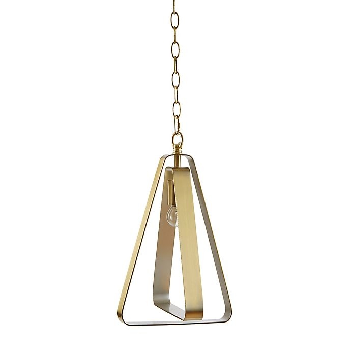 slide 2 of 6, Urban Habitat Colton 1-Light Pendant Light with Metal Shade - Gold, 1 ct