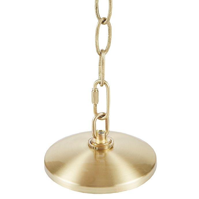 slide 3 of 6, Urban Habitat Colton 1-Light Pendant Light with Metal Shade - Gold, 1 ct