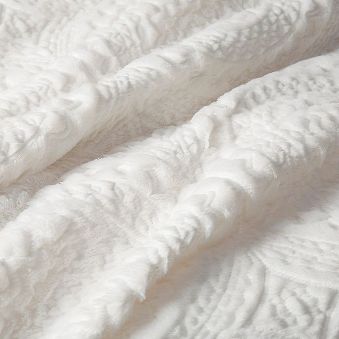 slide 7 of 9, Madison Park Arya Medallion Full/Queen Ultra Plush Comforter Set - Ivory, 3 ct