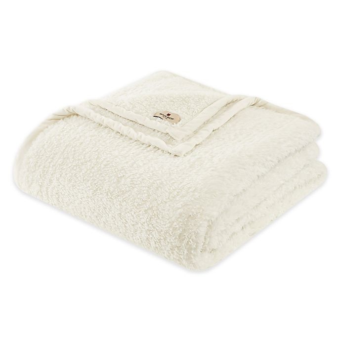 slide 1 of 3, Woolrich Burlington Berber Full/Queen Blanket - Ivory, 1 ct