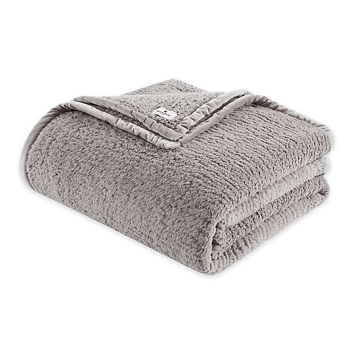 slide 1 of 1, Woolrich Burlington Berber King Blanket - Grey, 1 ct