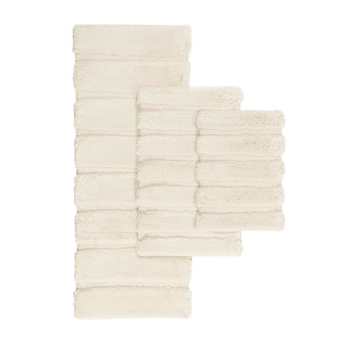 slide 7 of 7, Madison Park Tufted Pearl Channel Bath Rug - Wheat", 17 in x 24 in