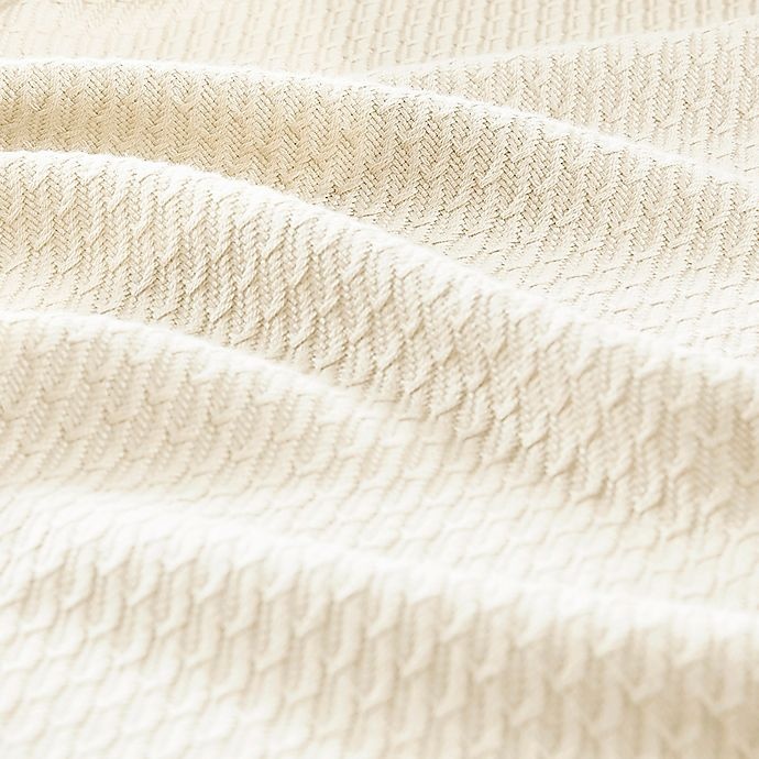 slide 2 of 3, Madison Park Egyptian Cotton Full/Queen Blanket - Ivory, 1 ct