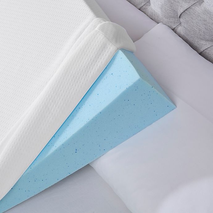 slide 4 of 10, Sleep Philosophy Flexapedic Foam Wedge Pillow - White, 1 ct