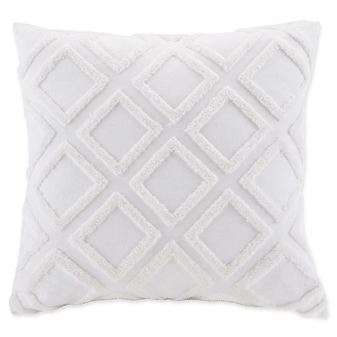 slide 1 of 2, Harbor House Anslee Square Throw Pillow - White, 1 ct