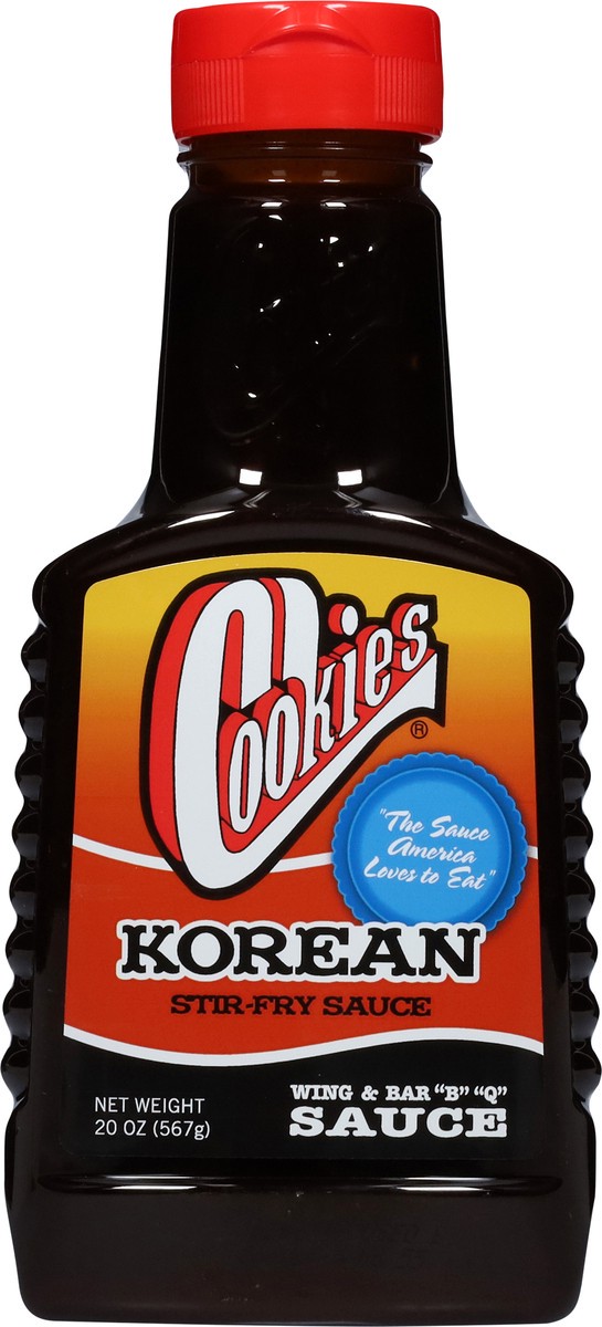 slide 14 of 14, Cookies Korean Stir Fry BBQ & Wing Sauce, 20 oz