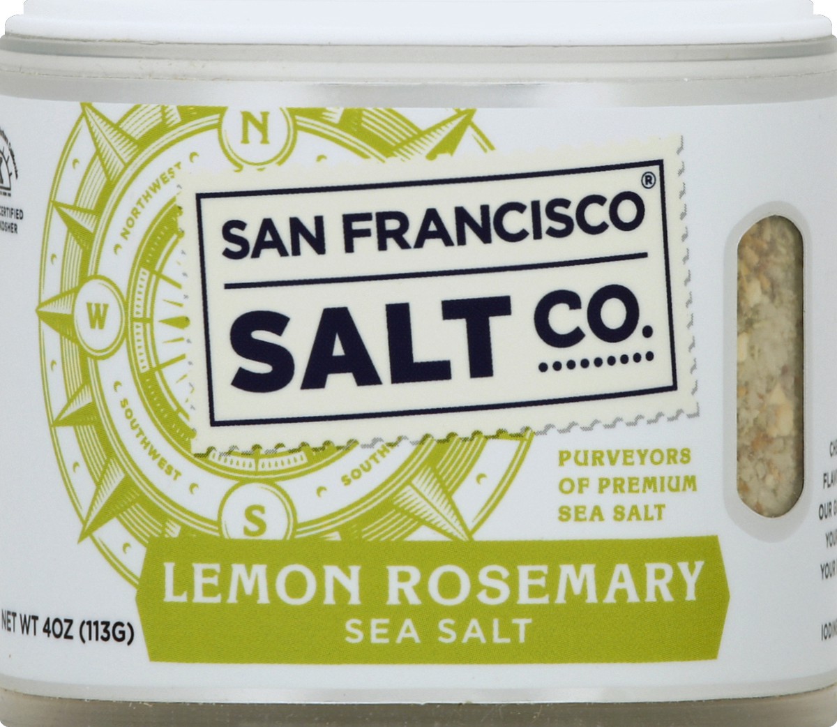 slide 3 of 3, San Francisco Salt Co. Sea Salt 4 oz, 4 oz