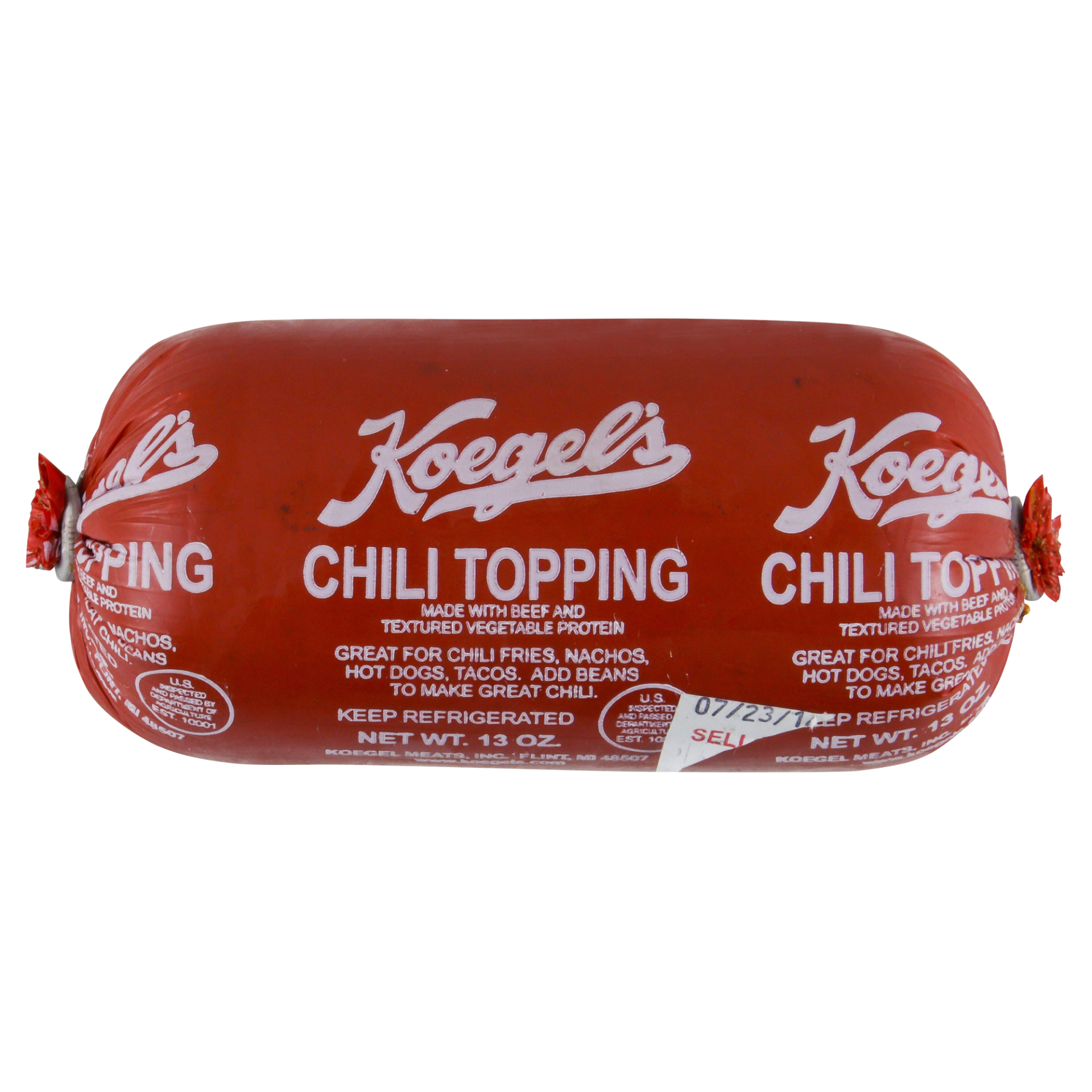 slide 1 of 2, Koegel's Chili Topping, 13 oz