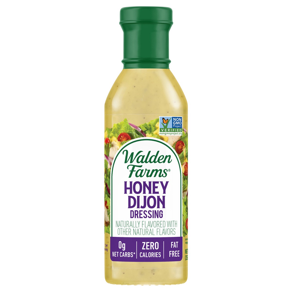 slide 1 of 4, Walden Farms Honey Dijon Dressing, 12 oz