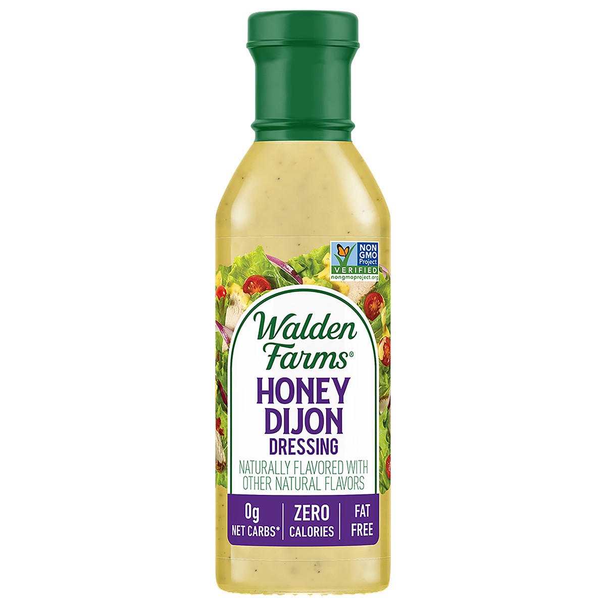 slide 1 of 4, Walden Farms Honey Dijon Dressing, 12 oz