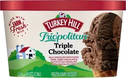 Turkey Hill Trio'politan Triple Chocolate