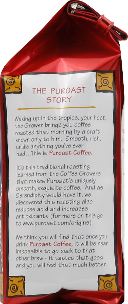 slide 4 of 11, Puroast Ground Dark Roast Low Acid Dark French Roast Coffee 12 oz, 12 oz