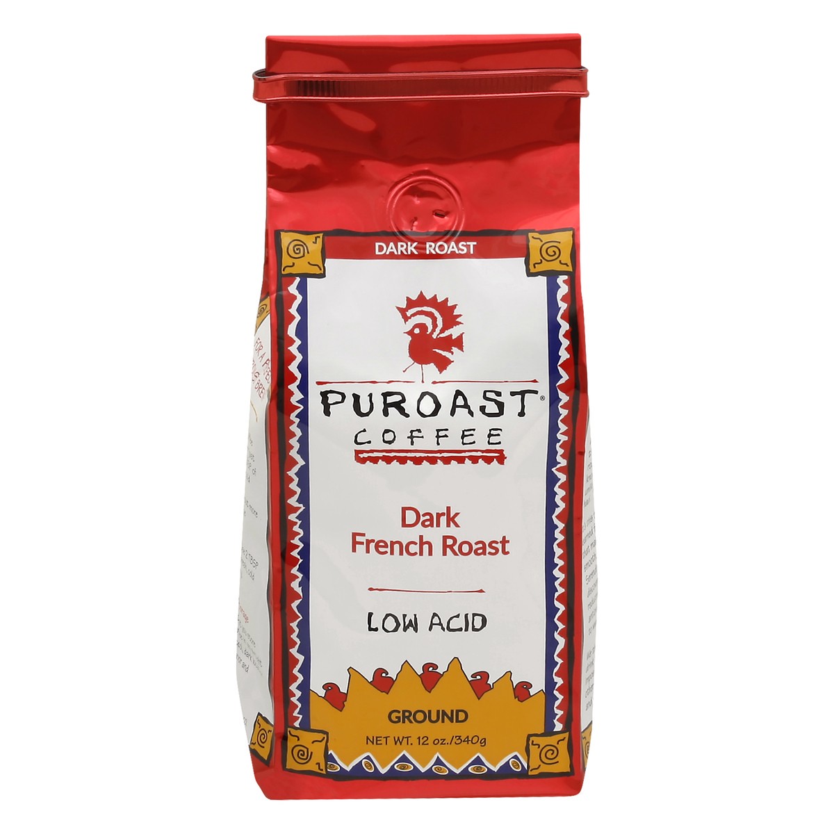 slide 1 of 11, Puroast Ground Dark Roast Low Acid Dark French Roast Coffee 12 oz, 12 oz