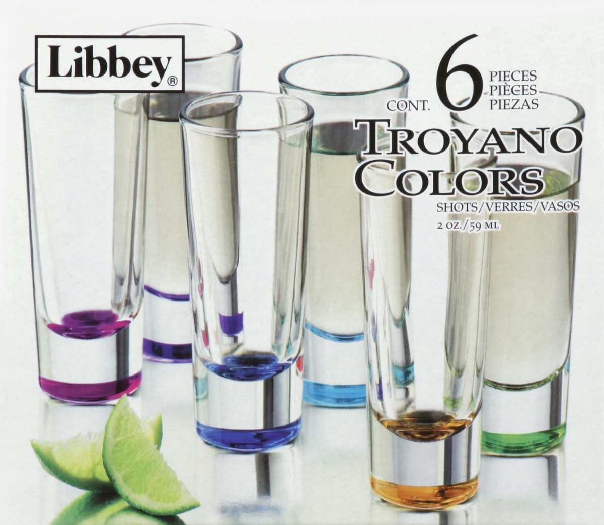 slide 3 of 4, Libbey Shot Glasses 6 ea, 6 ct