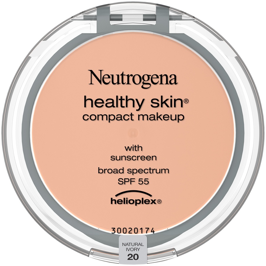 slide 1 of 8, Neutrogena Healthy Skin Compact Makeup with SPF 55 - Natural Ivory 20 - 0.35oz, 1 ct