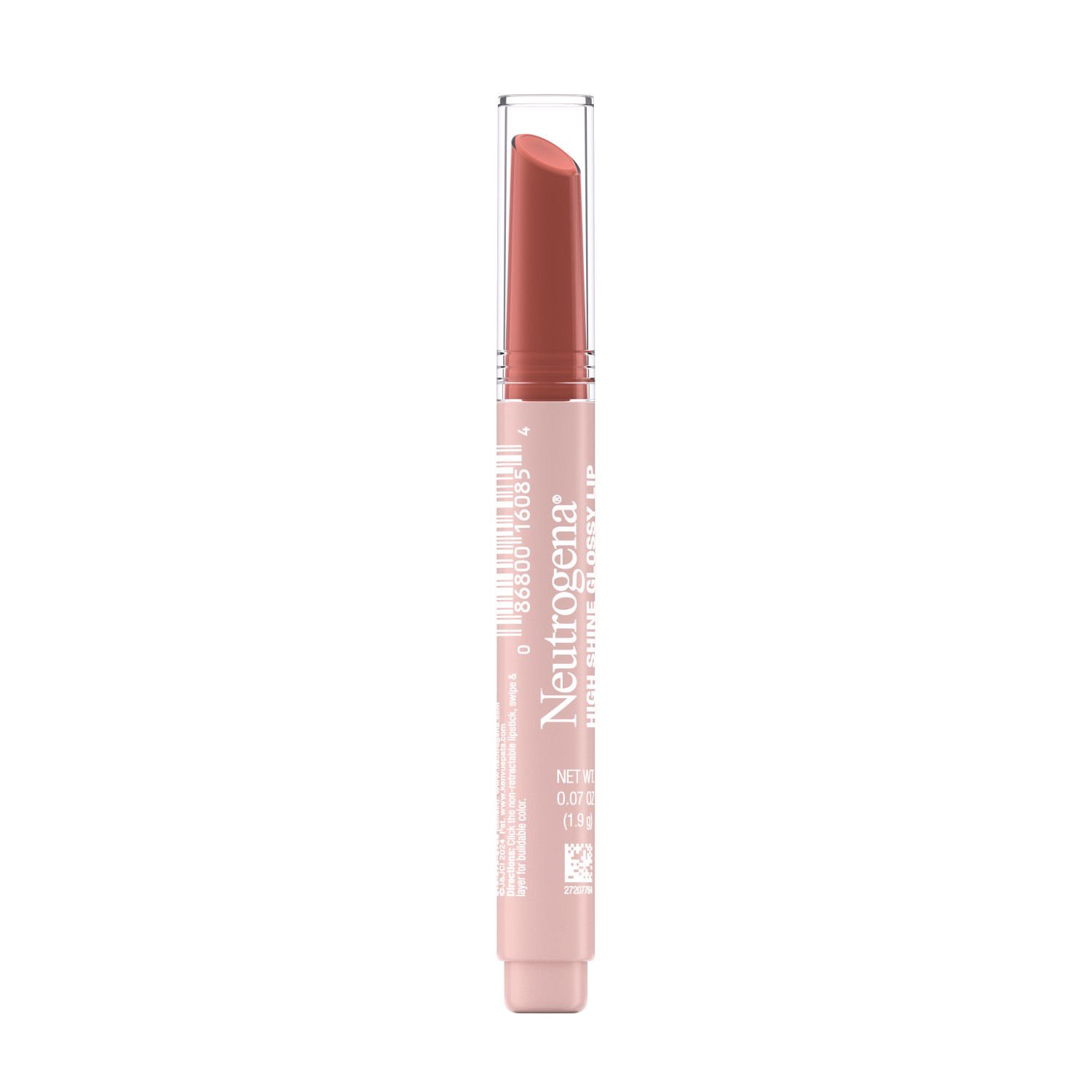 slide 3 of 5, Neutrogena High Shine Glossy Lip Balm, Rose Petal, 1 ct