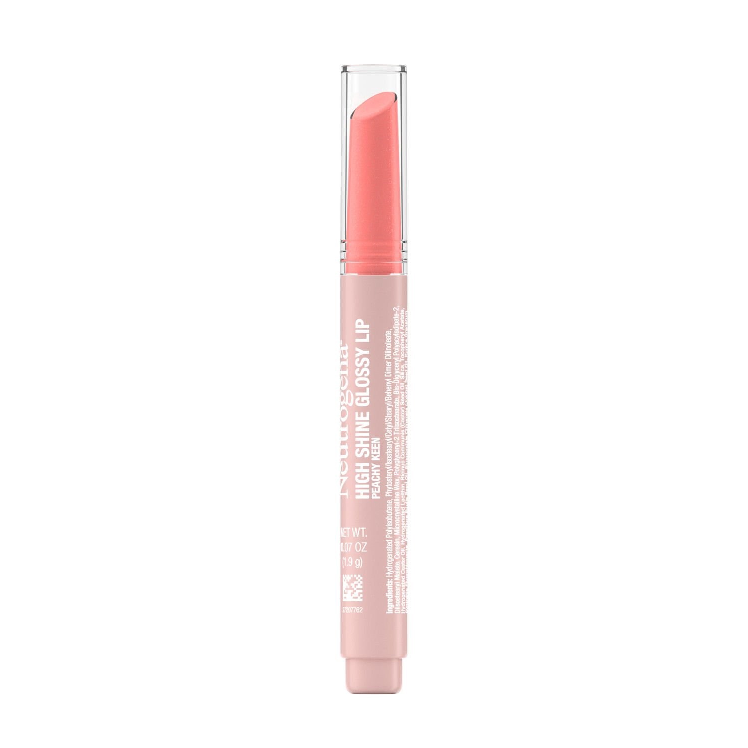 slide 2 of 6, Neutrogena High Shine Glossy Lip Balm, Peachy Keen, 1 ct