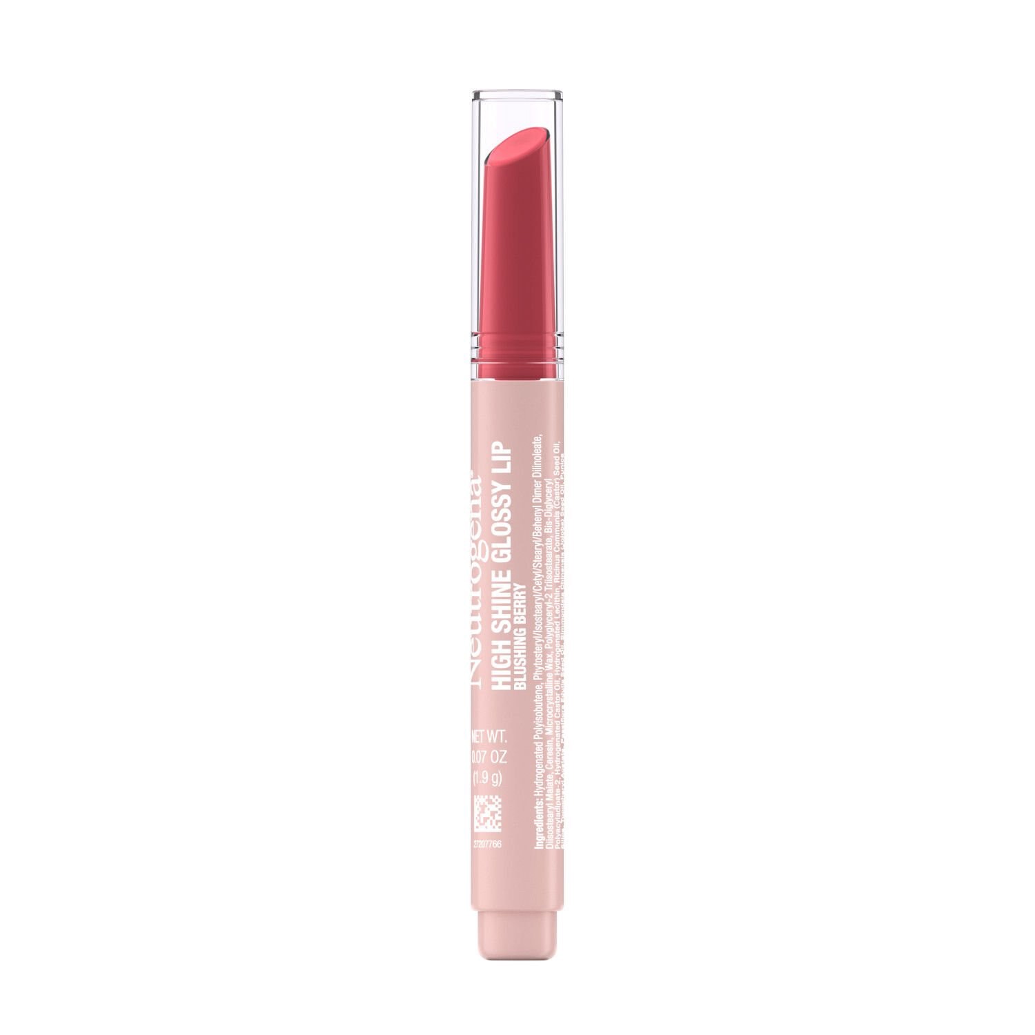 slide 5 of 6, Neutrogena High Shine Glossy Lip, Blushing Berry, 0.07 Oz, 0.1 oz