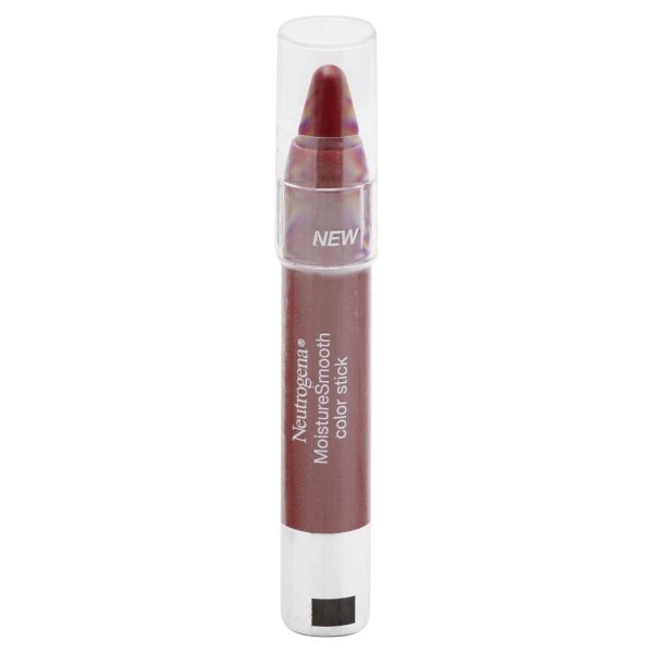 slide 1 of 6, Neutrogena Moisture Smooth Color Stick - 80 Rich Raisin - 0.11oz, 1 ct