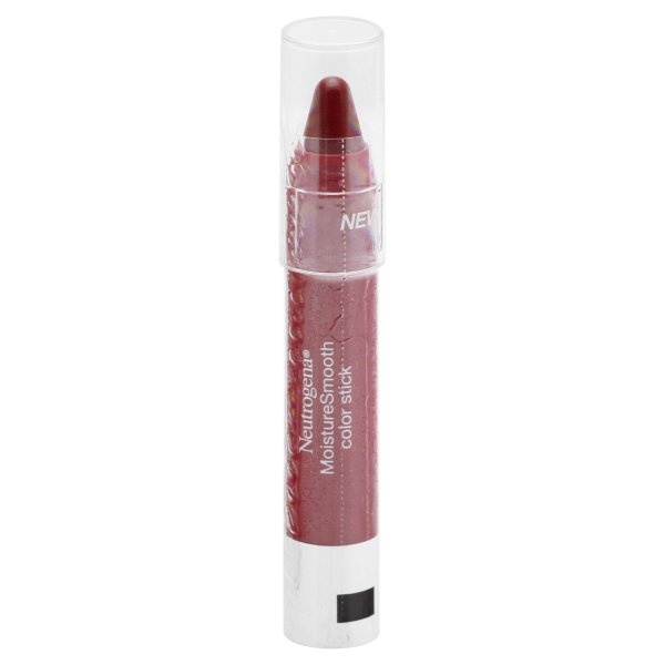 slide 1 of 1, Neutrogena MoistureSmooth Color Stick 160 Classic Red, 0.11 oz