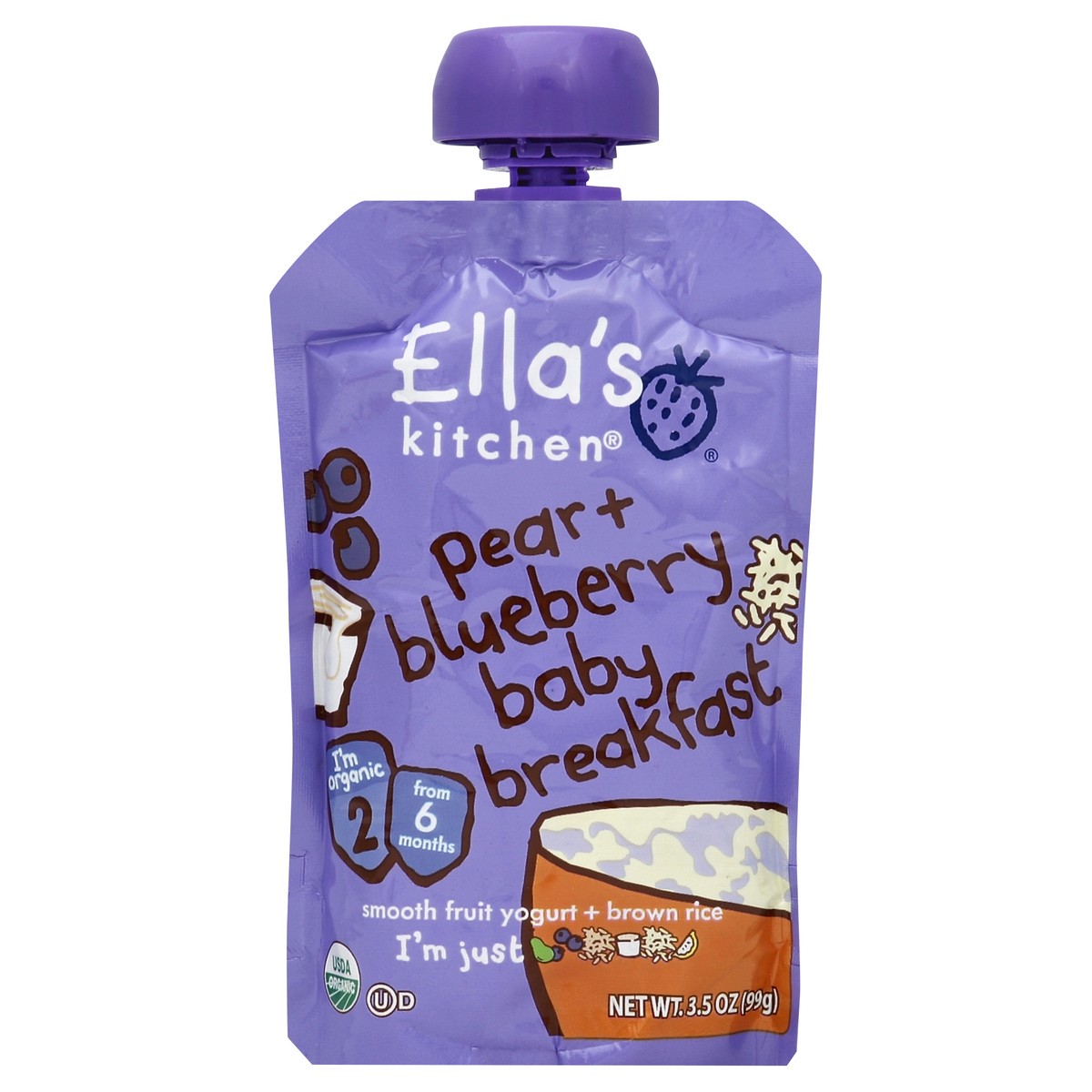 slide 5 of 8, Ella's Kitchen Baby Breakfast 3.5 oz, 3.5 oz