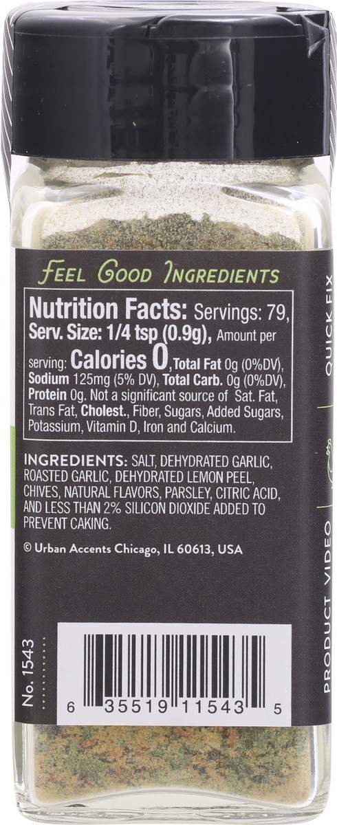 slide 3 of 9, Urban Accents Ua Roasted Garlic Everything Veg Rub, 2.5 oz