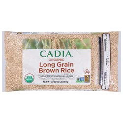 Cadia Organic Long Grain Brown Rice 32 oz