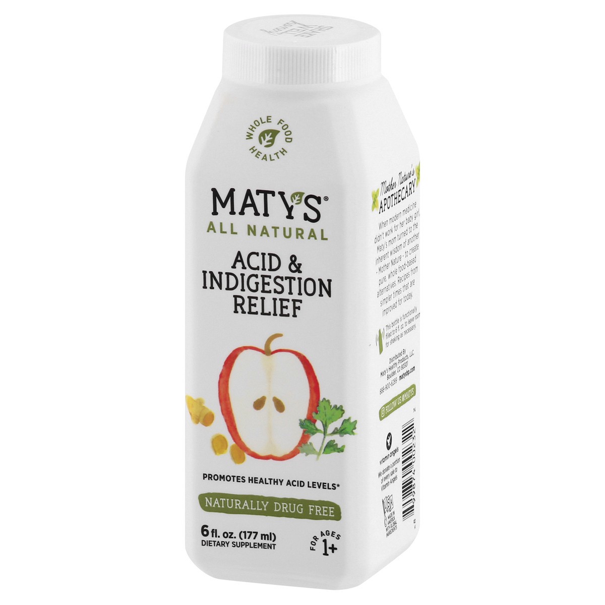 slide 3 of 9, Maty's Acid & Indigestion Relief 6 oz, 6 oz