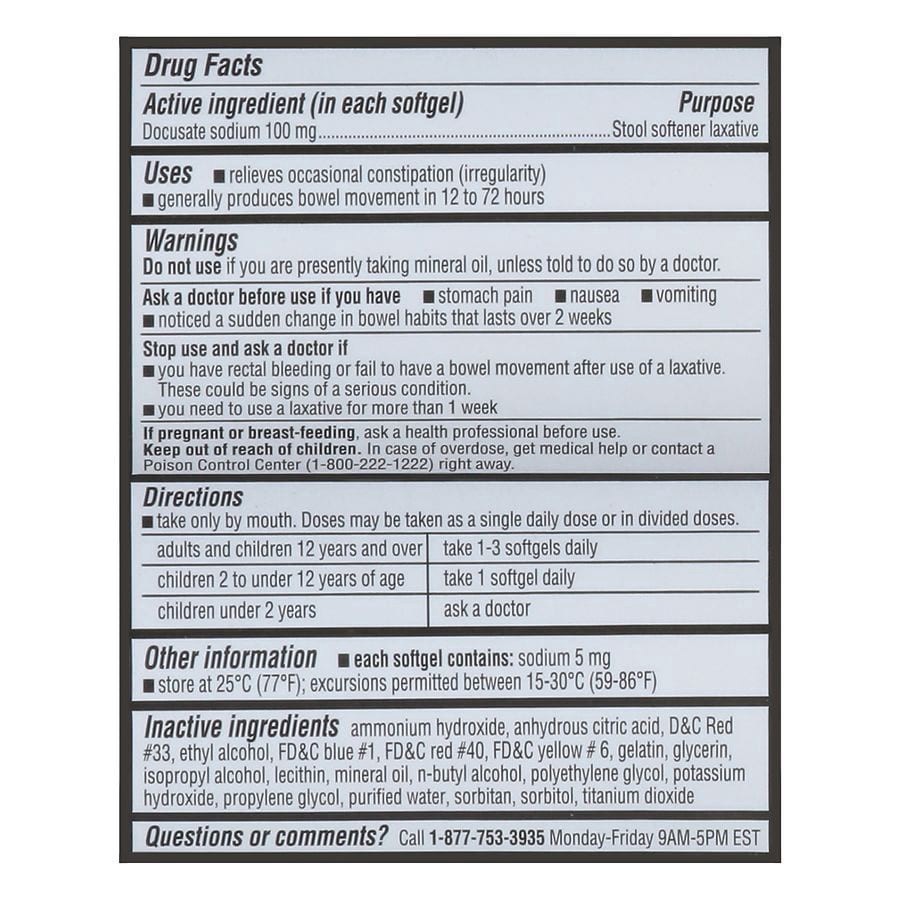 slide 4 of 5, Walgreens Stool Softener Softgels, 400 ct