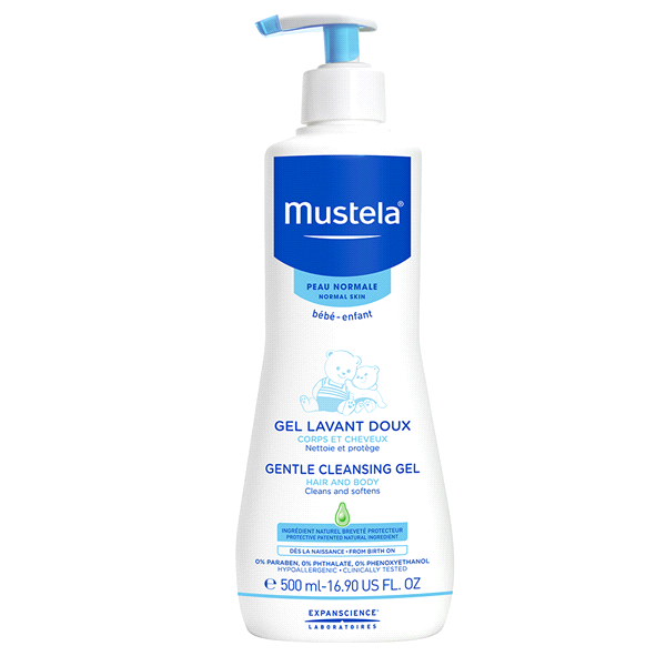 slide 1 of 2, Mustela Gentle Cleansing Gel, 500 ml