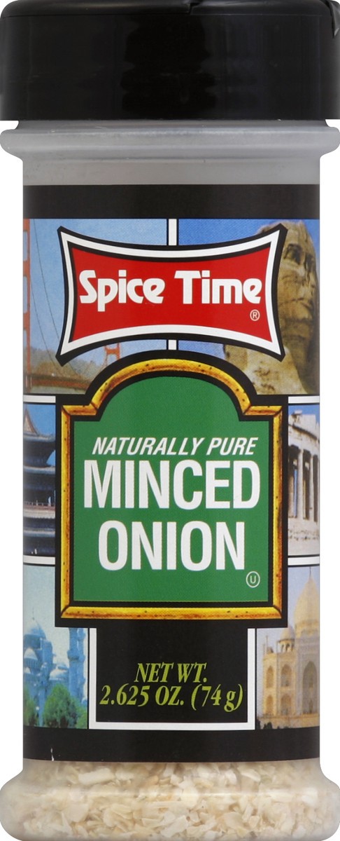 slide 2 of 2, Spice Time Minced Onion, 2.625 oz