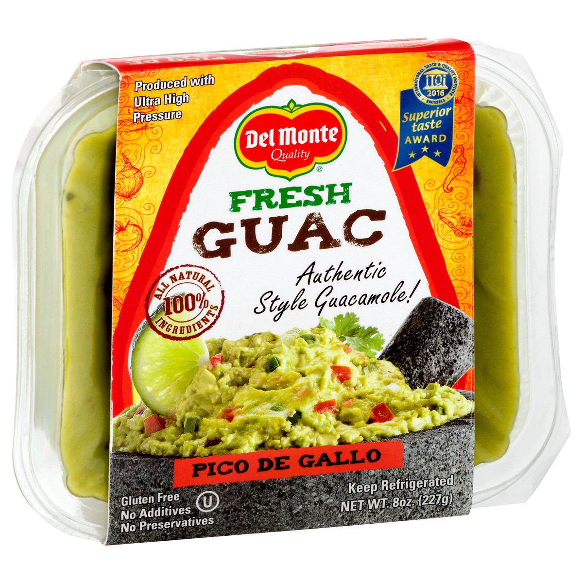 slide 4 of 12, Del Monte Fresh Guac Pico De Gallo Guacamole 8 oz, 8 oz