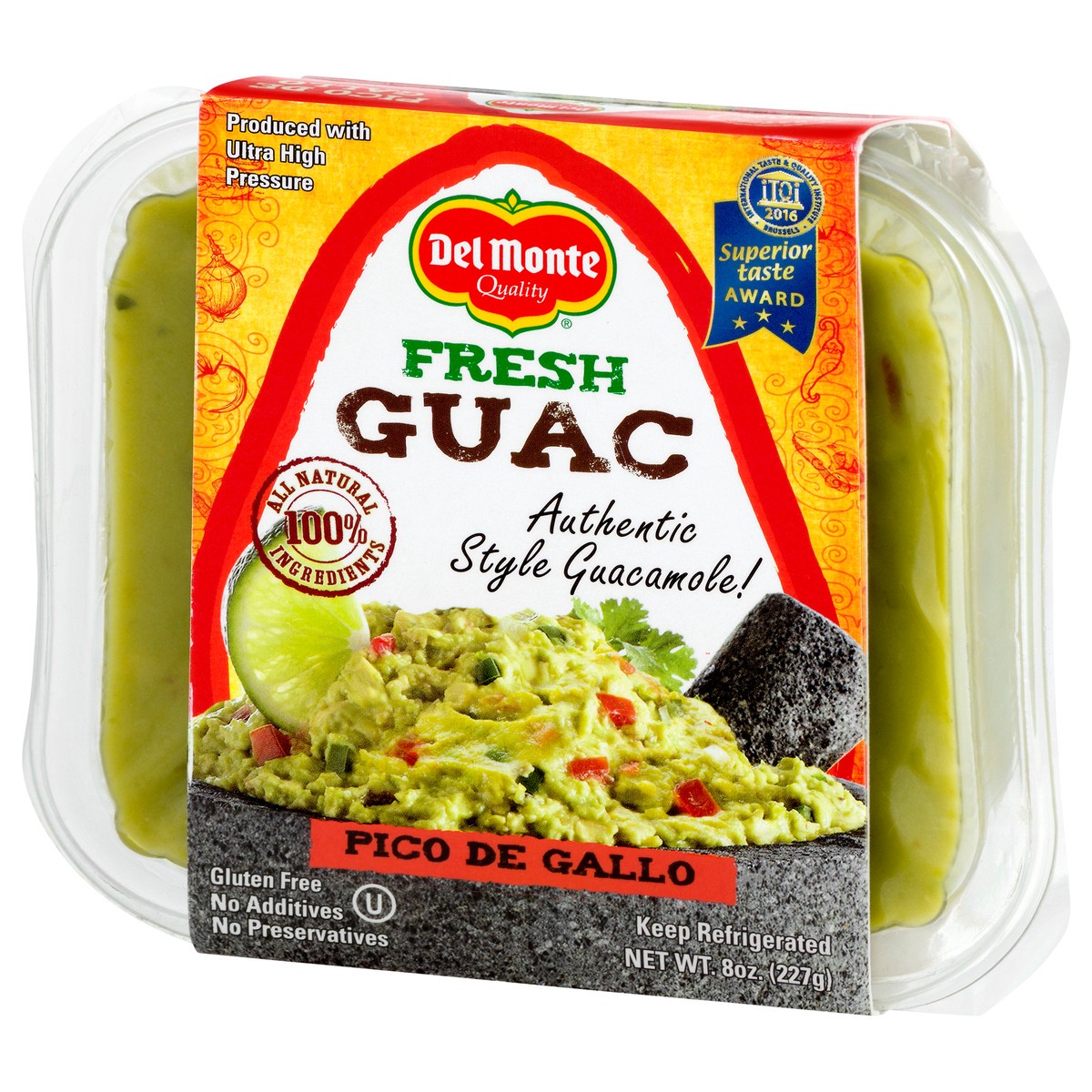 slide 6 of 12, Del Monte Fresh Guac Pico De Gallo Guacamole 8 oz, 8 oz