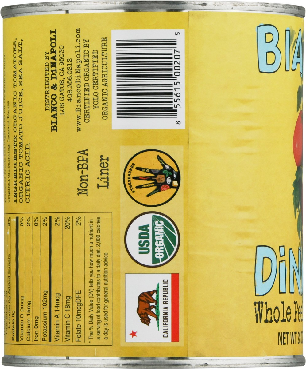 slide 14 of 14, Bianco Dinapoli Whole Peeled Tomatoes 28 oz, 28 oz