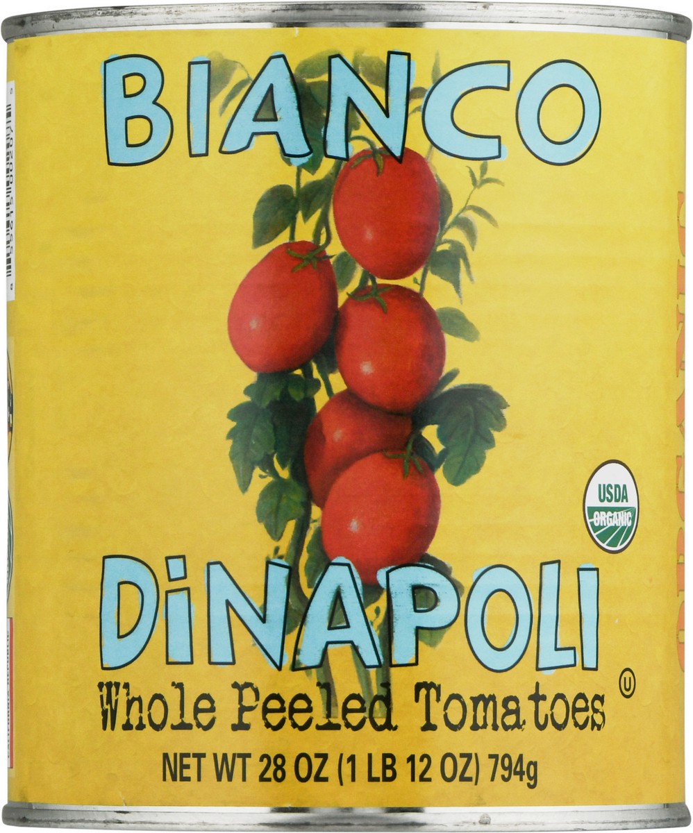 slide 2 of 14, Bianco Dinapoli Whole Peeled Tomatoes 28 oz, 28 oz