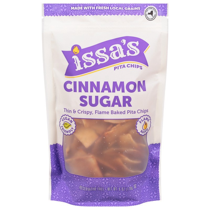 slide 1 of 1, Issa's Cinnamon Sugar Pita Chips 6 oz, 6 oz