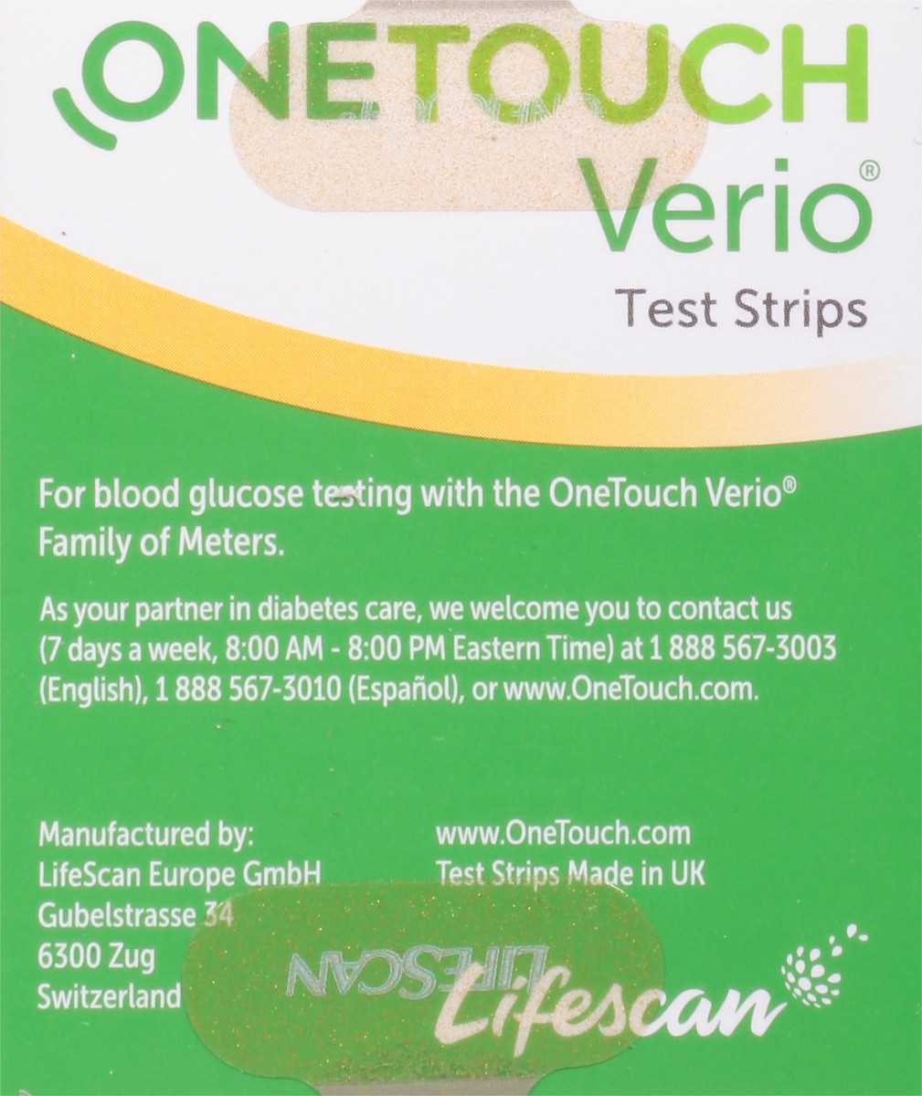 slide 9 of 9, OneTouch OTV Strip 25 US (LED), 25 ct
