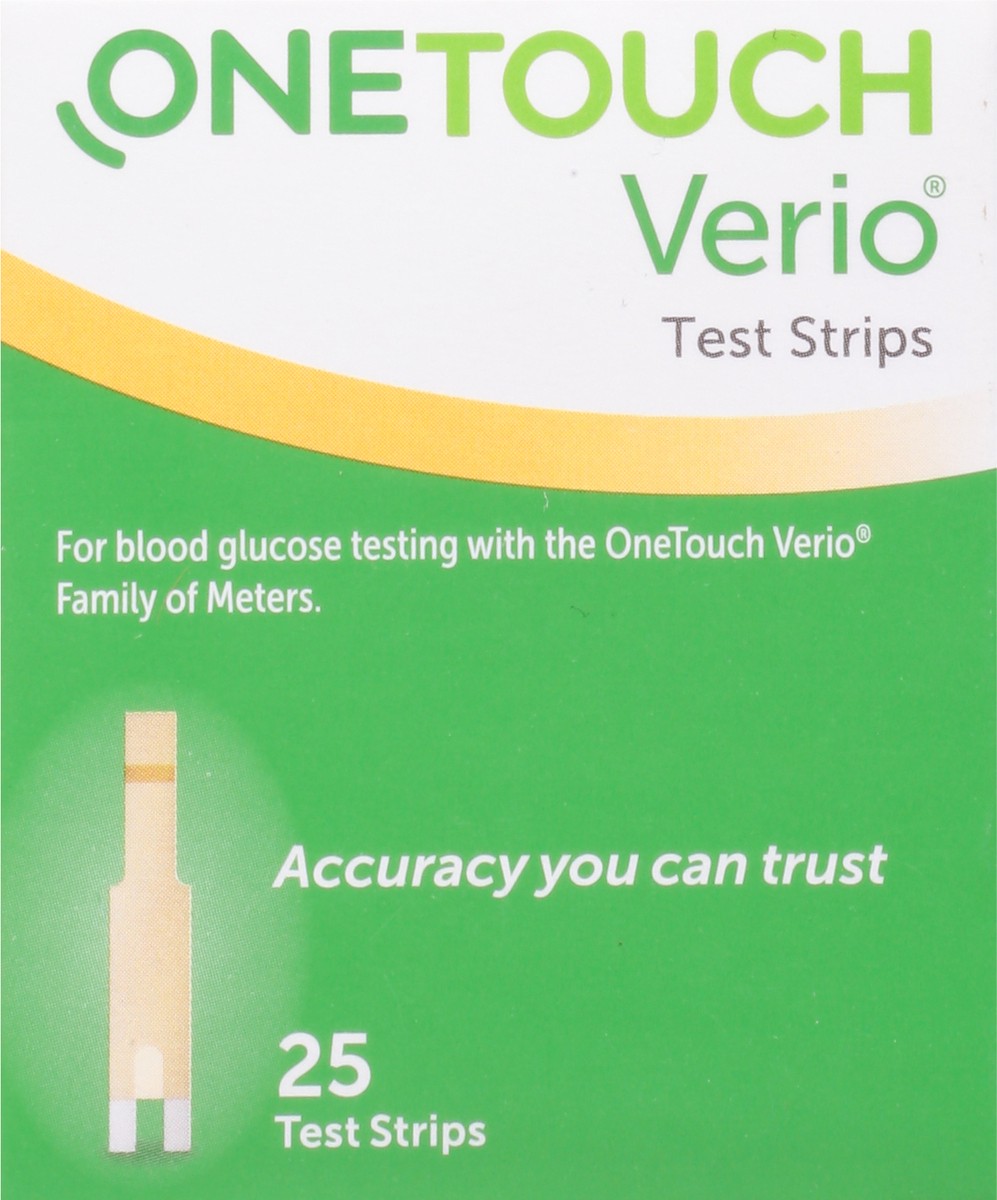 slide 4 of 9, OneTouch OTV Strip 25 US (LED), 25 ct