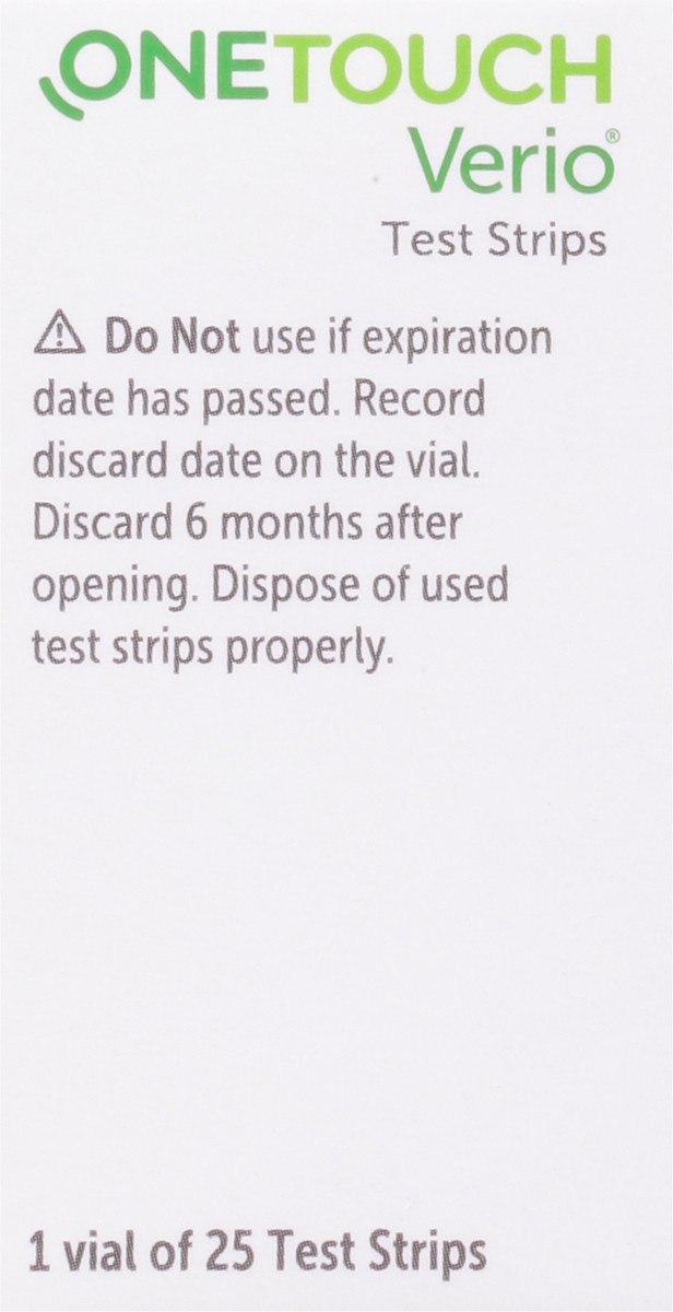 slide 5 of 9, OneTouch OTV Strip 25 US (LED), 25 ct