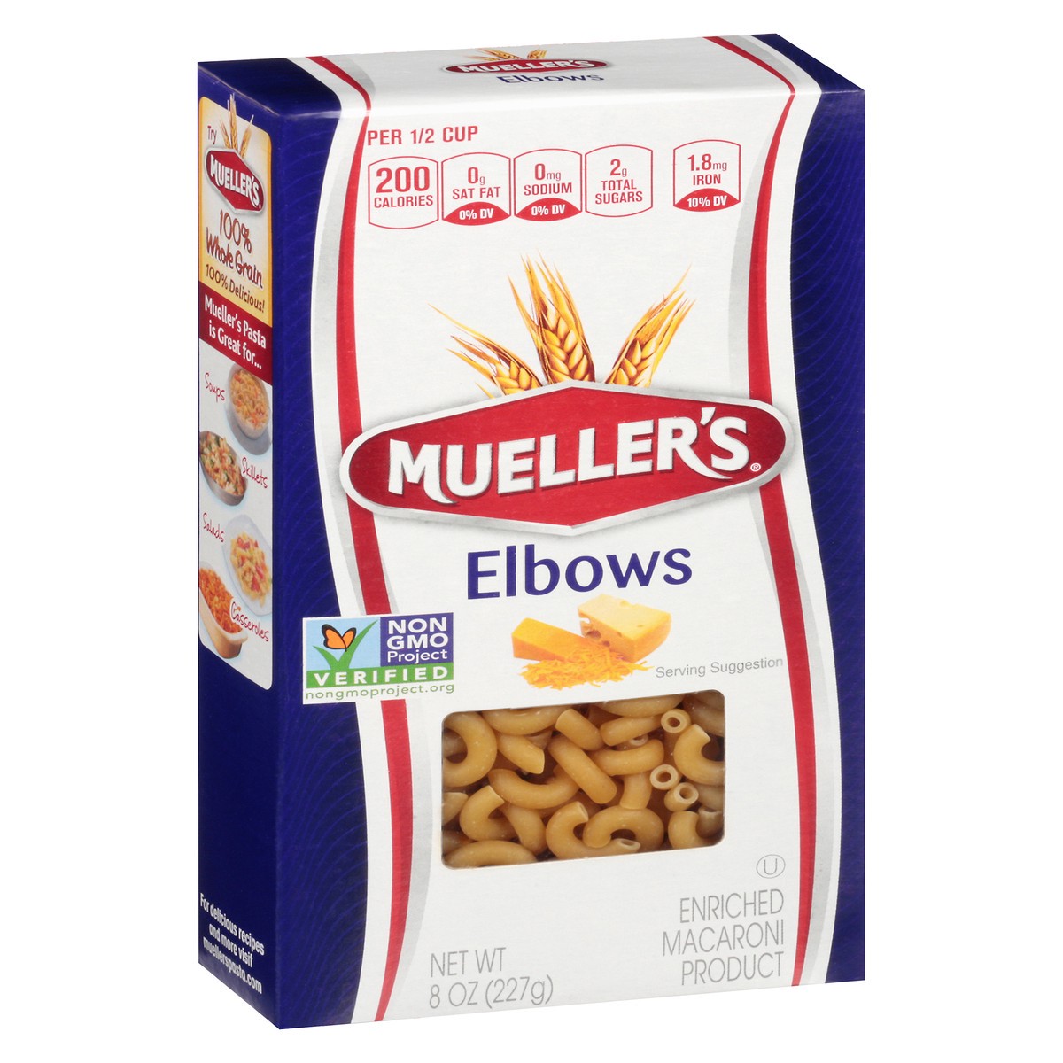 slide 6 of 9, Mueller's Elbows 8 oz, 8 oz